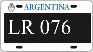 Patente AA076LR