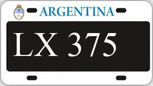 Patente AA375LX