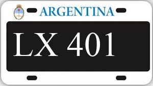 Patente AA401LX