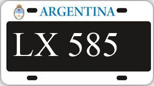 Patente AA585LX