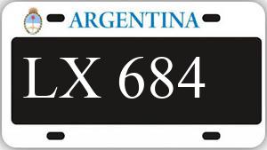 Patente AA684LX