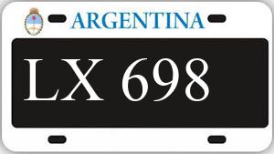 Patente AA698LX