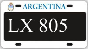 Patente AA805LX