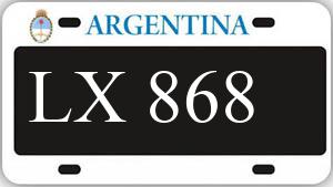 Patente AA868LX