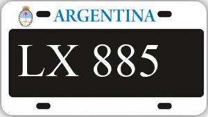 Patente AA885LX