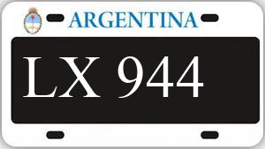 Patente AA944LX