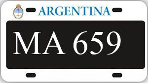 Patente AA659MA