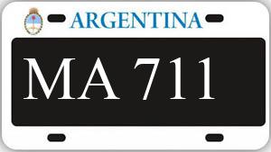 Patente AA711MA