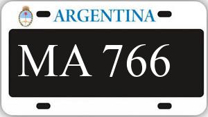 Patente AA766MA