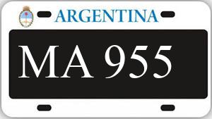 Patente AA955MA