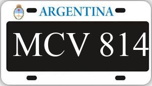 Patente MCV814