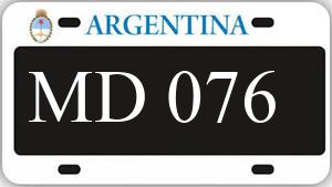 Patente AA076MD