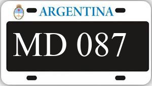Patente AA087MD