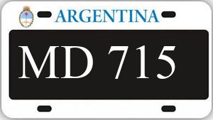 Patente AA715MD