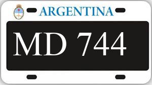 Patente AA744MD