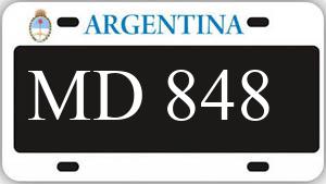 Patente AA848MD