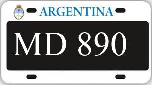 Patente AA890MD