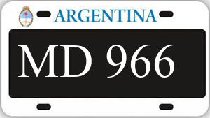 Patente AA966MD
