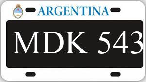 Patente MDK543