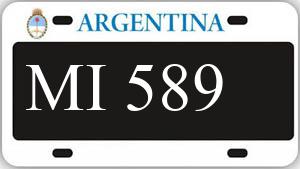 Patente AE589MI