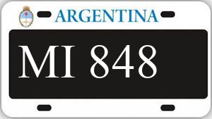 Patente AA848MI