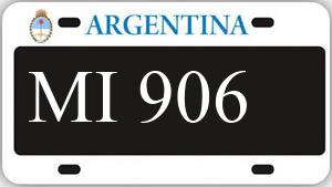 Patente AE906MI