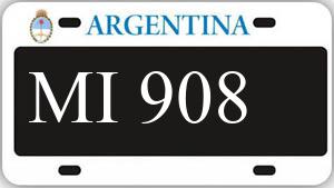 Patente AE908MI