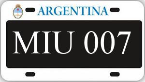 Patente MIU007