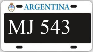 Patente AA543MJ