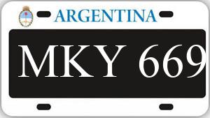 Patente MKY669