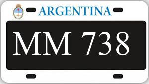 Patente AA738MM