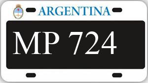 Patente AA724MP