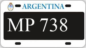 Patente AA738MP