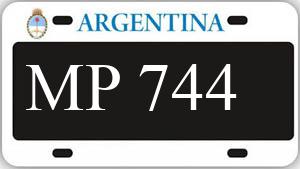 Patente AA744MP