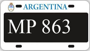 Patente AA863MP