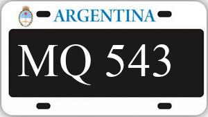 Patente AA543MQ