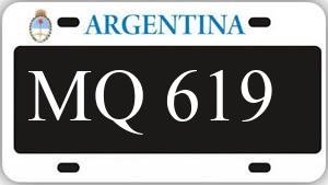 Patente AA619MQ