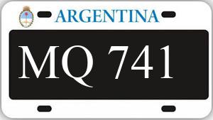Patente AA741MQ