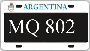 Patente AA802MQ