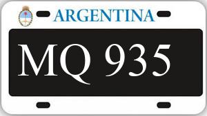 Patente AA935MQ