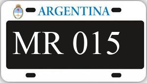 Patente AA015MR
