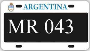 Patente AA043MR