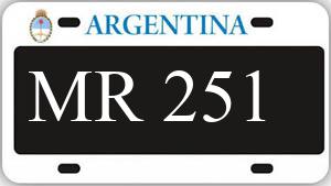 Patente AA251MR
