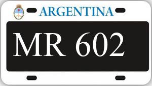 Patente AA602MR
