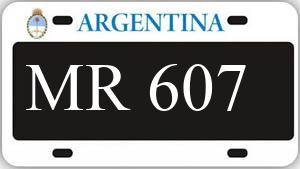 Patente AA607MR
