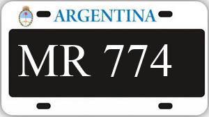 Patente AA774MR
