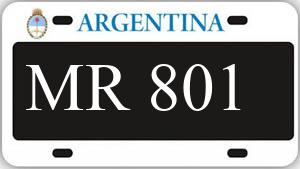 Patente AA801MR