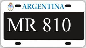 Patente AA810MR