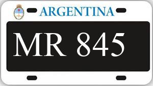 Patente AA845MR