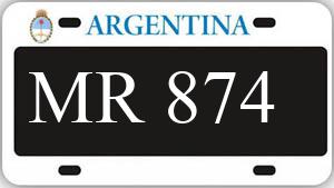 Patente AA874MR